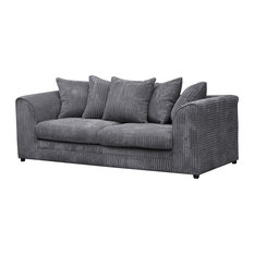 50 Most Por Sofas For 2018 Houzz Uk Sofasonline Darcey Cushioned 3 Seater Sofa Grey Sofas