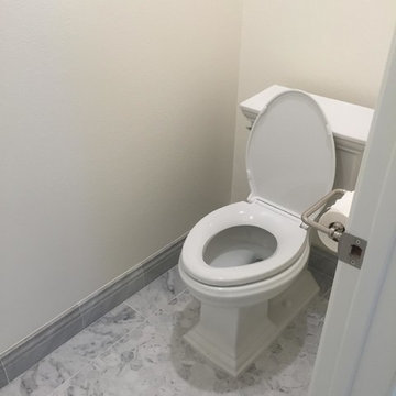 Complete master bathroom remodeling in Pacific Palisades.