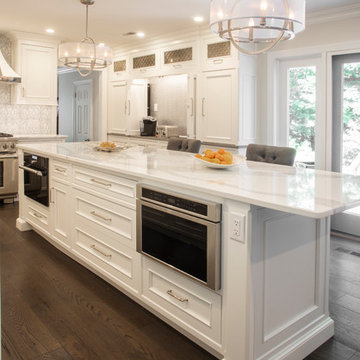 White Transitional Kitchen - Doylestown