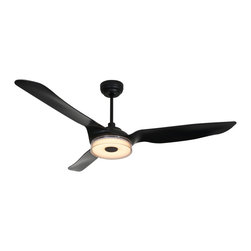 Carro - Carro Smart Voice Control Ceiling Fan with Dim LED Light and Remote 10-speed - Ceiling Fans