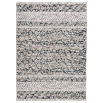 Linon Marion Macomb Polyester 8' x 10' Area Rug in Cream