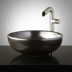 Havana Hand-Glazed Vessel Sink - Bathroom Sinks