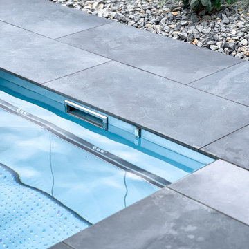 Piscine Inox 11,8 x 3,8 x 1,4 - Hôtel Fleur des Neiges