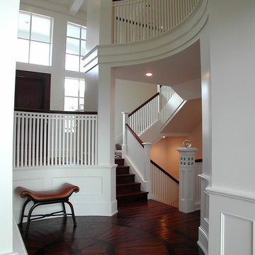 Lighted Traditional Staircase