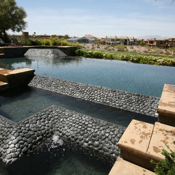 Negative Edge & Perimeter Overflow Pools in Las Vegas, Poolscapes LLC