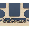 11"x14" Honeymoon With Hearts Wood Mat Collage Insert