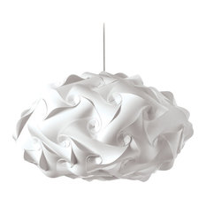 Globus Squash 3-Light Pendant, White