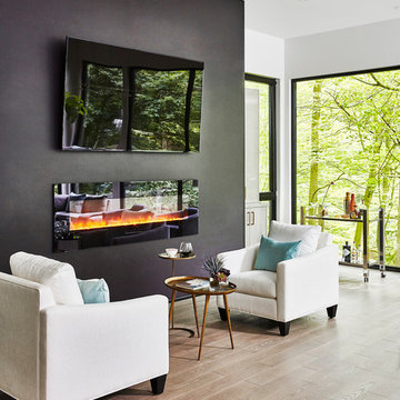 Living Room | Nostalgia | Authentik | Red Oak | Wire Brushed
