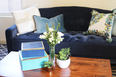 Example of a trendy home design design in Phoenix