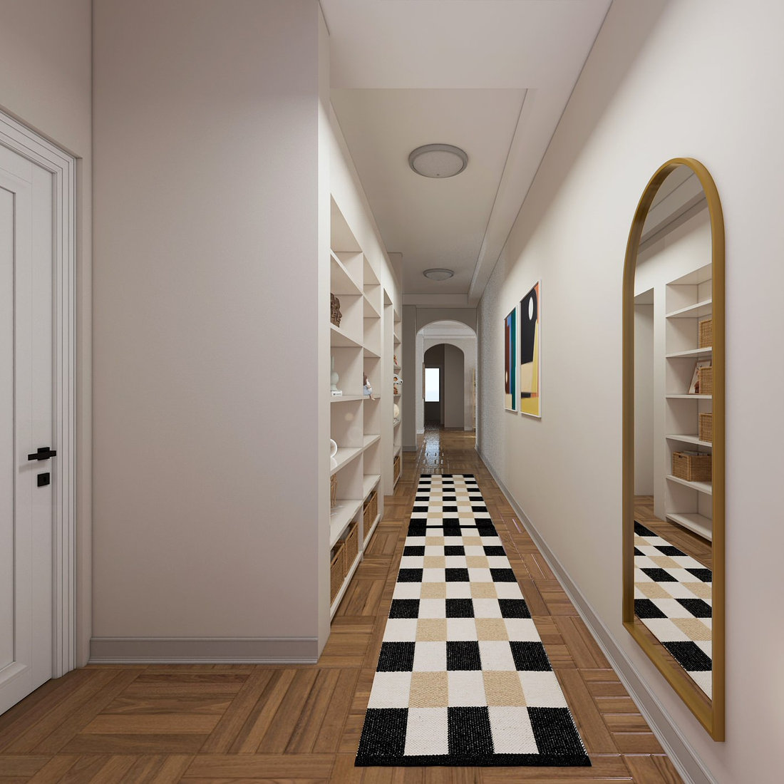 Plaza Hallway