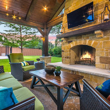 M&J Outdoor Fireplace