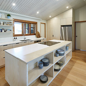 Somers summer kitchen & bathroom.
