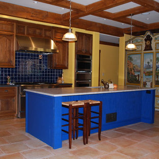 Restraint and Rustic Elegance for a Tewksbury Manor Homes Kitchen