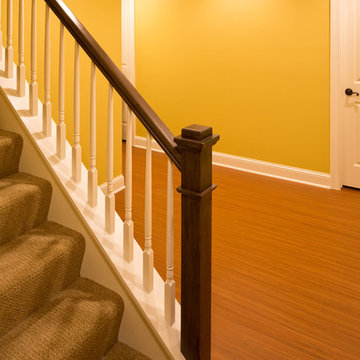 Transitional Craft Room, Bedroom, Family Room, & 2nd Floor Primary Suite