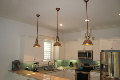 Inspiration for a coastal kitchen remodel in Orlando