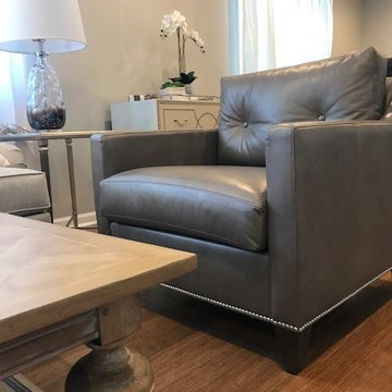 Transitional passion with an infusion of navy