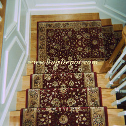 Nourison 2000 Burgundy - Area Rugs