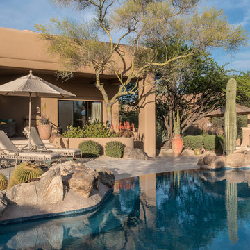 Desert Mountain Negative and Infinity Edge Pool