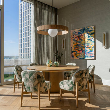 Two-Story Penthouse Renovation, W Dallas South Tower