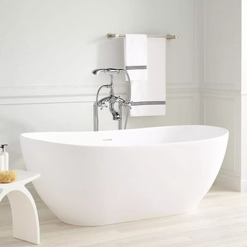 $277.99 Chester Classic 3 Cross Handles Floor Mounted Clawfoot Tub Filler Faucet