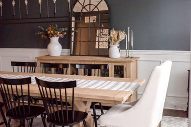 Dining room - transitional dining room idea in Philadelphia