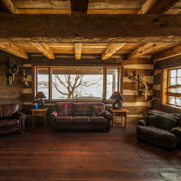 200 yr old Amish Log Cabin