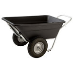 Smart Carts - Garden Utility Cart Original Smart Cart, 7 Cubic Feet - Heavy duty grade Smart Cart. US made with industrial strength polyethylene, contractor grade aluminum frame and wear resistant wheels. Strong and lightweight. Unique front-tilt design. Rust proof and leak free, no matter the climate. Built to last decades without breaking...no bolts to tighten or replace, no rust - nearly maintenance free. Patented Snap-on Tub technology. Perfectly balanced cart. Design that survived the test of time. The last garden cart that you will ever own. Best warranty in the industry. Can carry loads of up to 600 lbs.