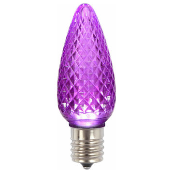 Vickerman C9 Faceted LED Purple Twinkle Bulb 25/Bx