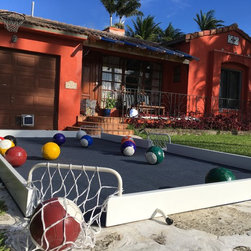 SoccerPool game table, White/Blue - Backyard Play