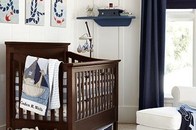 Example of a classic kids' room design in Philadelphia