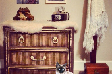 Eclectic bedroom photo in Jacksonville