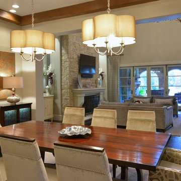 Transitional Space Southlake Texas by Carrie Maniaci, M2 Design Group