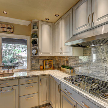 Dual Cabinet Colors Featured in this Remodeled Kitchen