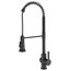 Britt Commercial Style Pull-Down Single Handle Kitchen Faucet Matte Black