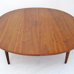 Mid-Century Kipp Stewart for Drexel Declaration Walnut Coffee Table - SOLD - Coffee And Accent Tables