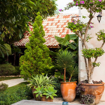 Tropical Garden Design at Villa Mimine Bali