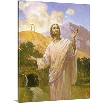 Jesus Wrapped Canvas Art Print, 24"x30"x1.5"