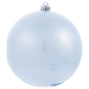 Vickerman N591229DCV 4.75" Periwinkle Candy Ball Ornament, 4 per Bag