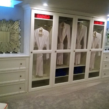 Sauna, gym cabinets in Vienna VA