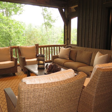 Mountain Top Porch - Cashiers, North Carolina