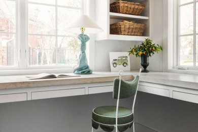 Inspiration for a home office remodel in Houston