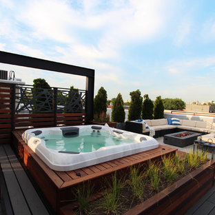 West Side (4th) Story Rooftop Deck