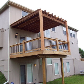 El-Scari - Cedar Deck with Pergola.