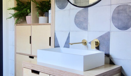 Room Tour: Scandi Tiles and a Clever Layout Transform a Bathroom