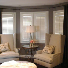 bay window curtain rod