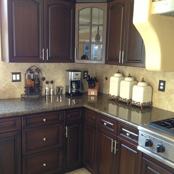 Cabinet Finishes-OAK-After