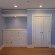 built in dresser