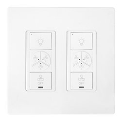 Carro - CARRO Smart Switch, 2 in 1 Fan Speed Control and Light On/Off Switch, 2 Gang - Ceiling Fan Accessories