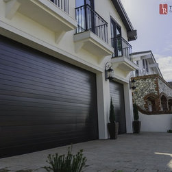 Mediterranean Garage Doors with Matching Entry Gates - Garage Doors And Openers