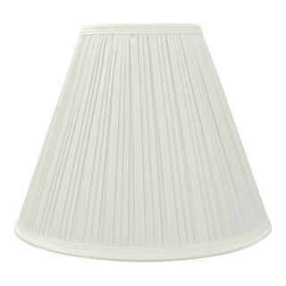 Aspen Creative 59176 Pleated Empire UNO Lamp Shade Off White 5